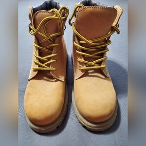 New! Tan, Candies Boots, Fashionable